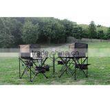 5 PCS Garden Furniture Cast Aluminium Camping Folding Table Chair thumbnail-4