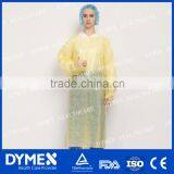Open Back AAMI Level 3 Thumb up Protective Latex Free Anti Fluid Impervious Gown thumbnail-2