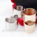 Fashion Width Ring Jewelry Smooth Open Cuff Finger Ring for Women The Master's Sun thumbnail-2