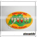 Factory Price Eco-friendly Oval Shape ATBC-PVC 3D Placemats For Singapore