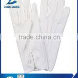 Fashion Button Cuff Organic Dermatological Cotton Thin White Knitted Cotton Gloves Quality Choice Supplier's Ch thumbnail-3
