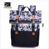 Custom Logo Dacron Teenage School Bags School Backpack