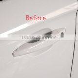 Free Shipping ABS Chrome Auto Accessories Door Handle Cover For Citroen C-Elysee 2014 thumbnail-4