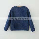 2014 European Women Fashion 100% Cotton Slim Denim Long Sleeve Jeans Winter Cotton-padded Jacket thumbnail-3