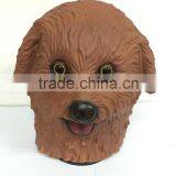Halloween Party Cosplay Tactic dog Latex rubber Mask Costume dress Carnival costume