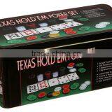 Hot Selling 200 Poker Chip Set in Tin Box thumbnail-1