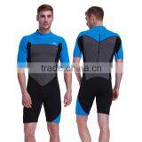Gold Supplier One Piece Neoprene Fabric Short Sleeve Surfing Wetsuit Made in China thumbnail-4