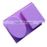 Hot Selling High Quality 2 Cavites Silicone Handmade Soap Mold thumbnail-1