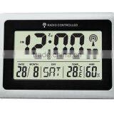 2013 New Design Big Display Digital Wall Clock Wholesale Best for Home Decoration With Radio Controlled Function for Option