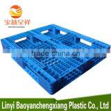 1200x1000x150mm Euro Pallet Type and Single Faced Style Steel Tubes Plastic Pallet thumbnail-2