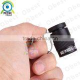 Hot sell 2.5 X 17.5 Mini Monocular Thumb Finger Pocket Telescope(Black)