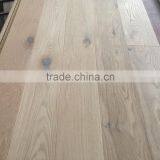 Unfinished Wide Plank White Oak Engineered Wood Flooring 260mm thumbnail-2