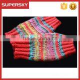 V-37 Crochet Knitting Stripe Baby Boot Cuffs Leg Warmer thumbnail-4