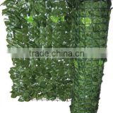 MINZO hot selling garden fence artificial plastic leaf fence artificial hedge                        
                                                Quality Choice