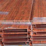 Roller Coating Wood Grain Colored G Shaped Aluminum Strip Slat Flase Ceiling thumbnail-3
