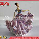 Resin Crafts, Polyresin Dancer Figurine for Home Decorative; thumbnail-2