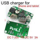 Custom-made Double USB dc Power Board 5V 2.5A Charger Board With JACK Connector Factory Price