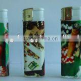Plastic CHILD RESISTANT Refillable Electronic Lighter