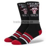 Bulk Wholesale Man Chicago Cotton Custom Basketball Sock                        
                                                Quality Choice