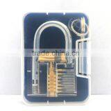 Hot Pick Cutaway Inside View Padlock Lock For Locksmith Practice Training Skill Transparent Practice Padlock thumbnail-5