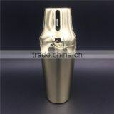 900ml Gold Plated Cocktail Shaker Stainless Steel Bar Tools thumbnail-1