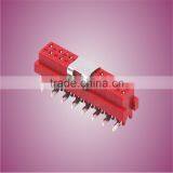 1.27mm Pitch Red Wire to Board Connector Dip Wafer Connector thumbnail-1