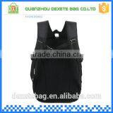 Popular Custom Outdoor Waterproof High Quality Polyester Black Travel Backpack thumbnail-4