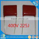 225J 400V metallized polypropylene film Capacitors