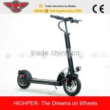 350w brushless motor 10ah lithium battery 10 inch aluminum folding mini 2 wheel electric scooter for adults