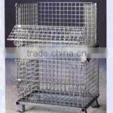 Stackable Wire Cage Warehouse Storage Cage