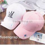 6 Panel Cotton Flat Embroiderd Baseball Cap thumbnail-3