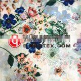 100%polyester Floral Printed High Quality Georgette Chiffon Fabric for Beach Dress thumbnail-1