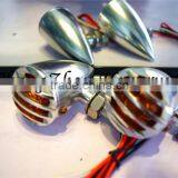 Custom Motorcycle Grille Turn Signals for Harley Davison thumbnail-1