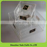 Wholesale Sweety Valentine's Day Acrylic Flower Case Dustproof Rose Box thumbnail-4