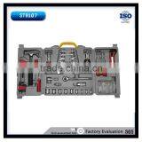 136pcs Professional Multi-function Big 3 Folding Case Hand Tool Set thumbnail-2