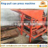 Ring-pull Aluminum Can Recycling Separation Machine / Ring-pull Can Press Machine