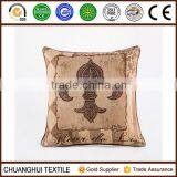 Natural Material Cotton Linen Digital Printing Cushion Cover for Office Chair thumbnail-1