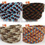 Fashion Cotton Braided Plain Casual Belt