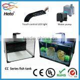 CE/TUV/GS Nano Table Glass Fish Tank Mini Tank Aquarium thumbnail-1