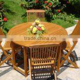 Vietnam Acacia Wood Garden Furniture Dining Set thumbnail-3