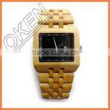 Wholesale Fashion Bamboo Watch Men Custom Logo Wrist We Wood Watch Cheap Handmade Leather Strap And 2015 Women Wooden Watches thumbnail-5