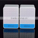 Portable Mini Speaker With Usb Charger, 5W*2