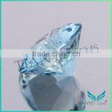 106# Round Shape Light Sapphire Blue Synthetic Spinel Loose Stones thumbnail-2