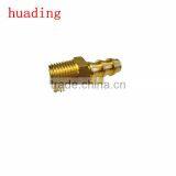 Brass Threaded Connector , Brass Connector With Sleeve for Rubber Hose Male, 1/8"-3/4" ID(mm)6mm 8mm 10mm 12mm thumbnail-1