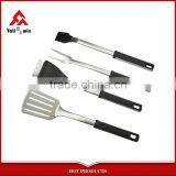 4pcs Stainless Steel Handle Barbecue Grill Tool Set thumbnail-1
