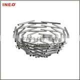 Restaurant Stainless Steel Fruit Bowl(Tubular Nest Basket) thumbnail-1