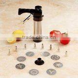 Stainless Steel Biscuit Decorating Cookie Press Maker thumbnail-6