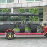 Luxury Battery Operated Passenger Electric Vintage Tourist Bus Retro Car thumbnail-5