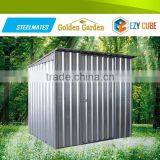 Hottest Prefab Galvanized Metal Garden Lodge Uesd as Storage House thumbnail-6