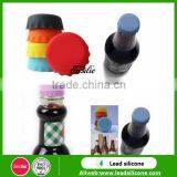 Customized Printed Logo Silicone Beer Bottle Cap,Silicone Crown Cap thumbnail-2